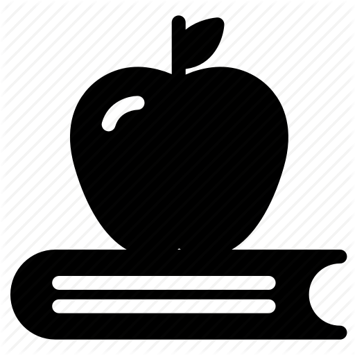 Apple, Book, Education, Knowledge, Lear, School, Study Icon