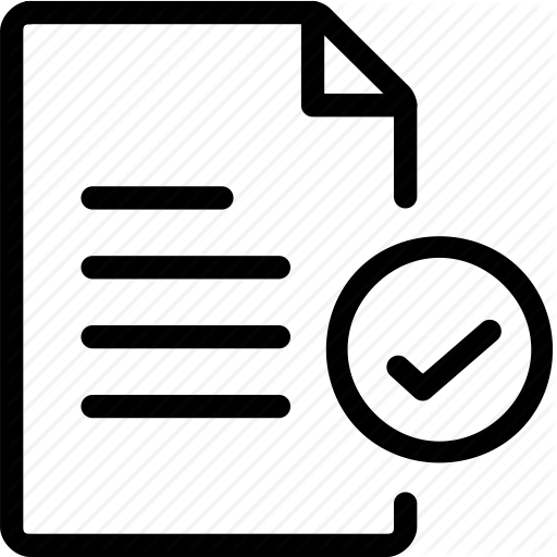 Approved, Document, File, Valid Icon