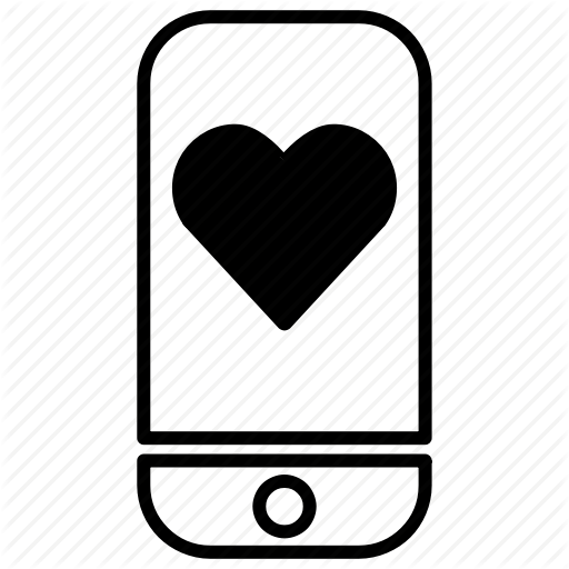 Heart, Interface, Love, Phone, Smartphone, Valntine, Web Icon