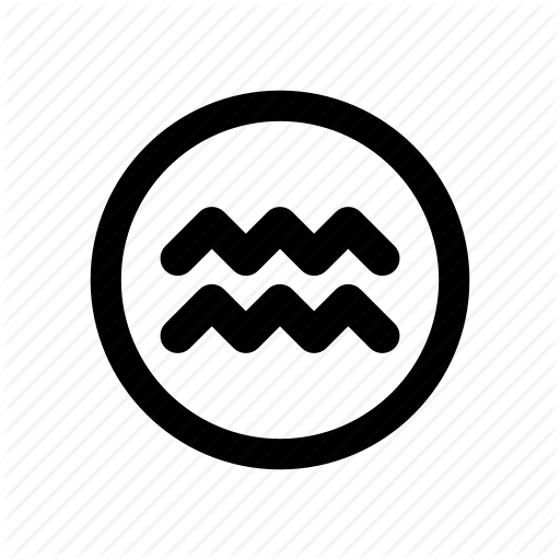 Aquarius, Aquarius Sign, Aquarius Symbol, Sign, Zodiac, Zodiac