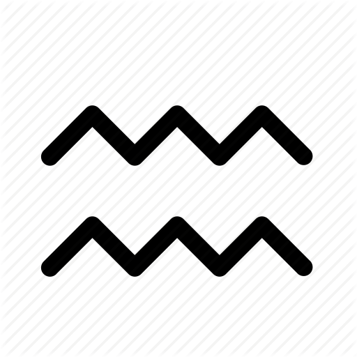Aquarius, Astrology, Horoscope, Zodiac, Zodiac Sign Icon