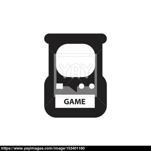 Retro Arcade Machine Vector