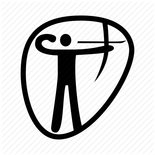 Archery, Arrow, Games, Olympic, Sport Icon