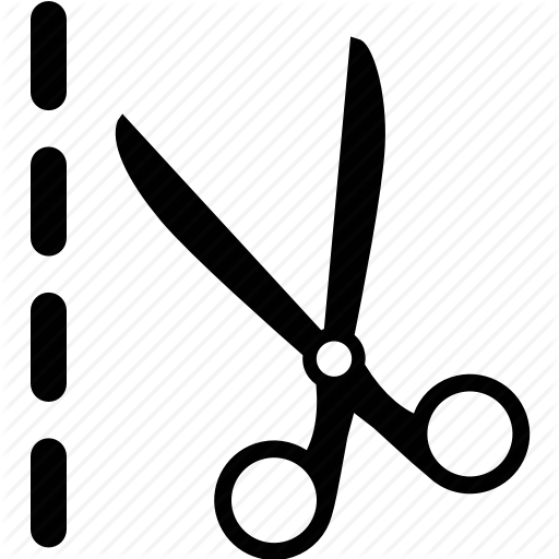 Cut Line Icon