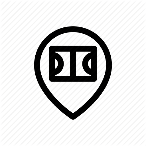 Arena, Location, Map, Marker, Pin, Soccer, Stadium Icon