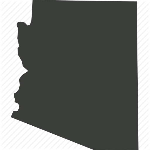 America, Arizona, Location, Map, State, Usa Icon