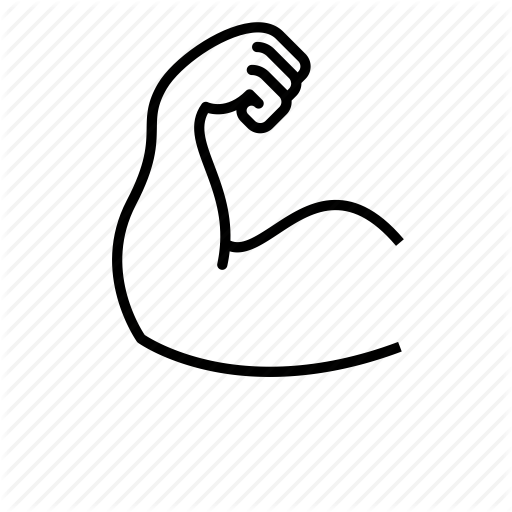 Arm, Bic Muscle, Strong Icon