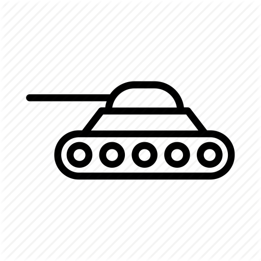 Armory, Gun, Heavy, Tank, War, Weapon Icon