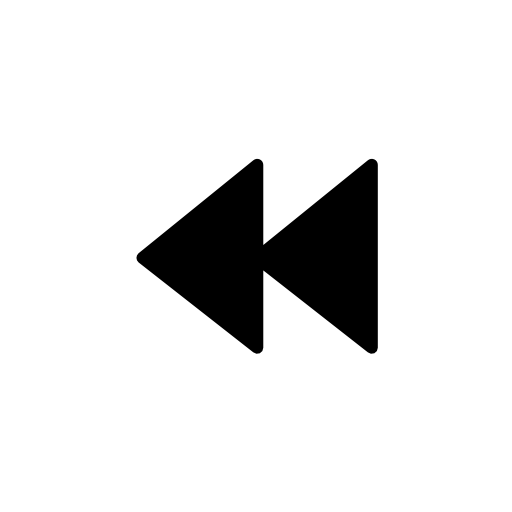 Rewind Arrows Free Vector Icons Designed