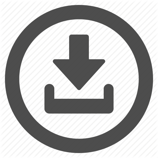 Arrow, Button, Buttons, Download, Multimedia, Round, Web Icon