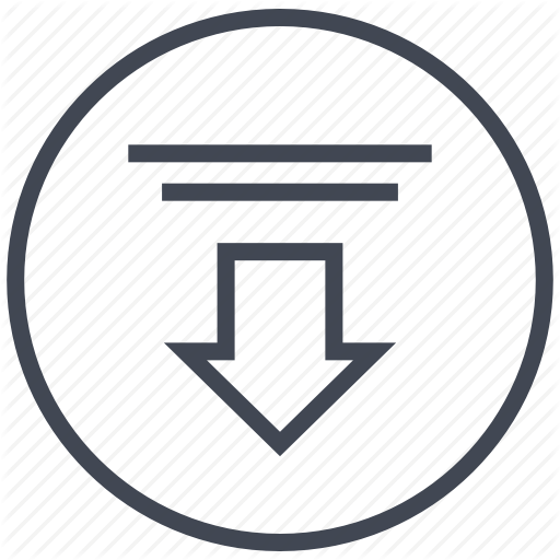 Arrow, Down, Low, Point Icon