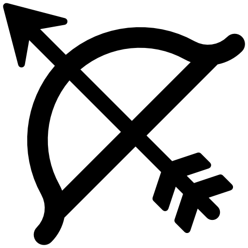 Bow And Arrow Icon Free Icons Download