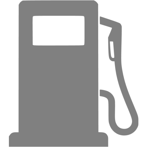 Gray Gas Pump Icon