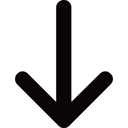 Arrow, Pointing, Down Icon Free Of Dripicons
