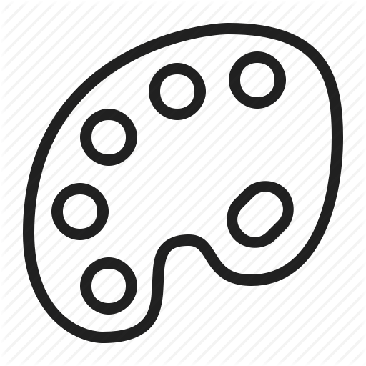 Art, Color, Palette Icon