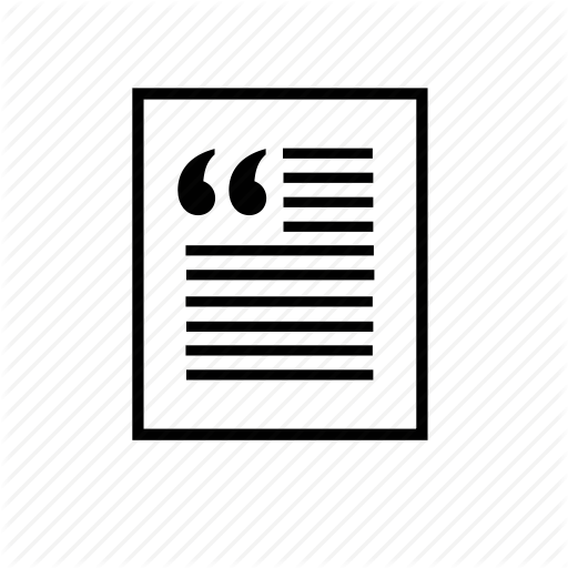 Article, Newspaper, Office, Paper, Quote, Read Icon