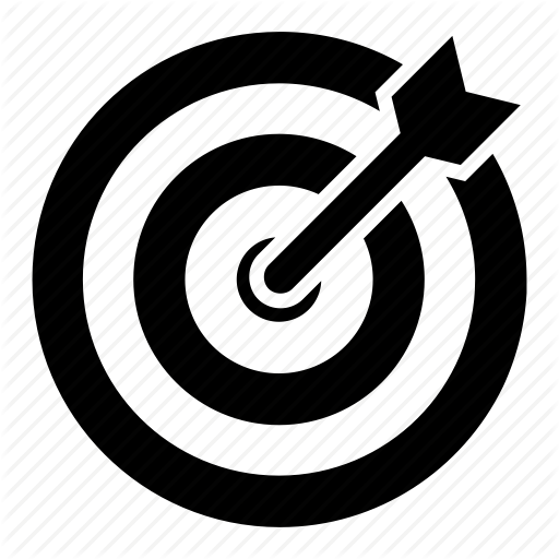 Aspirations, Business Goal, Target Icon