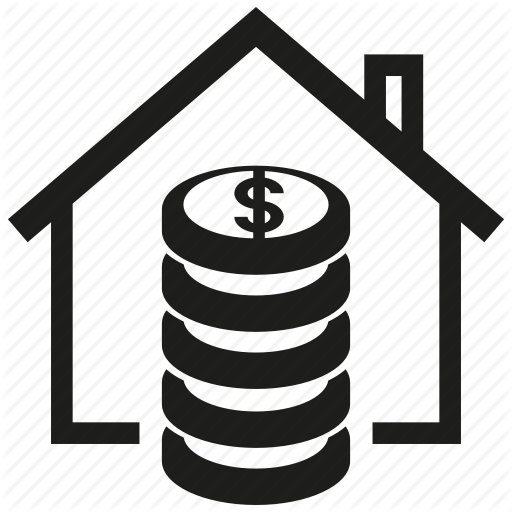 Asset, Coin, Estate, Home, House, Money, Real Estate Icon