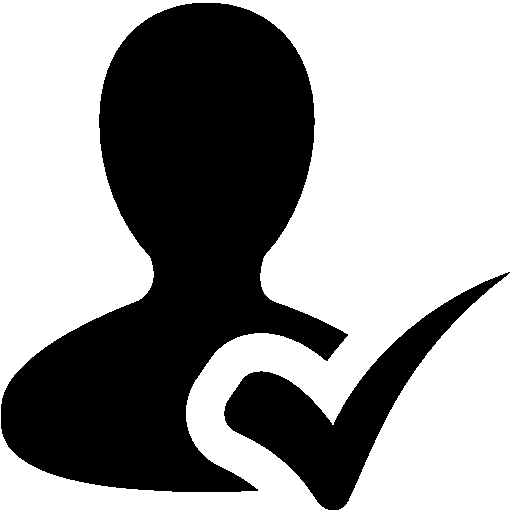 Users Checked User Icon Windows Iconset