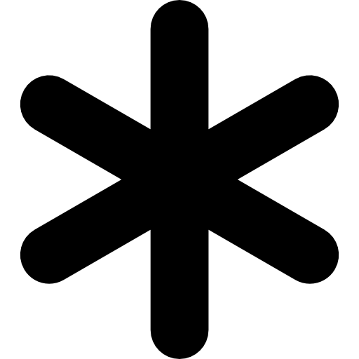 Asterisk Symbol Icons Free Download