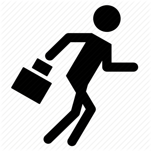 Activity, Go To Office, Office, People, Work, Working Icon