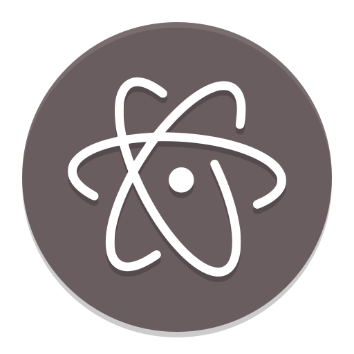 Atom Icon Papirus Apps Iconset Papirus Development Team