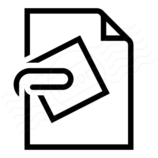 Iconexperience I Collection Document Attachment Icon