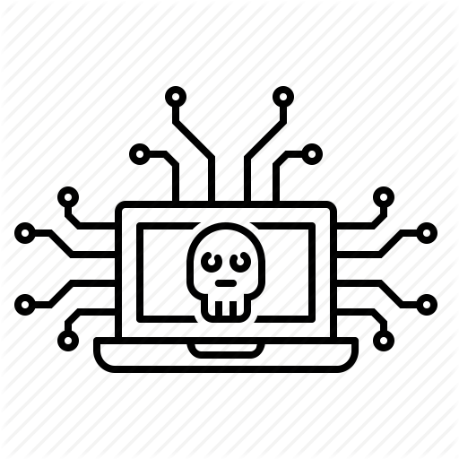 Attack, Connection, Cyber, Device, Hack, Network, Secure Icon