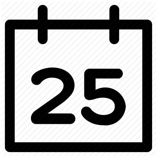 Attend, Calendar, Christmas, Time, Vacation, Winter Icon