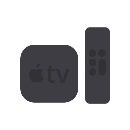 Tv, Control, Remote, Television, Atv, Device, Apple Icon