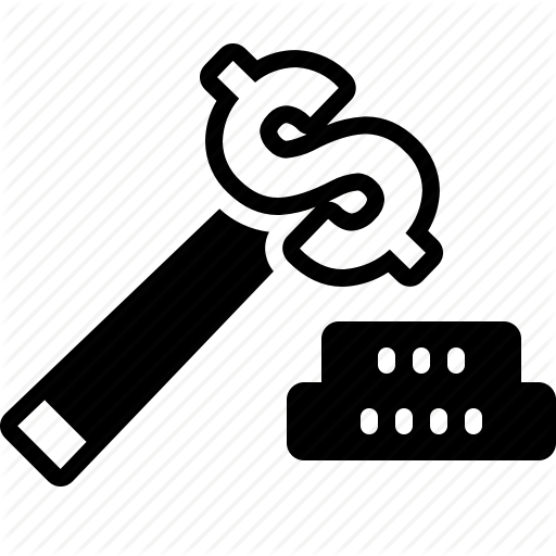 Auction, Bid, Bidding, Online Icon