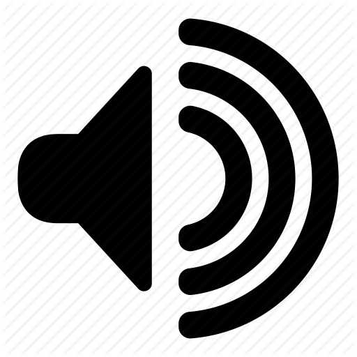 Audio, Sound, Speaker, Volume Icon