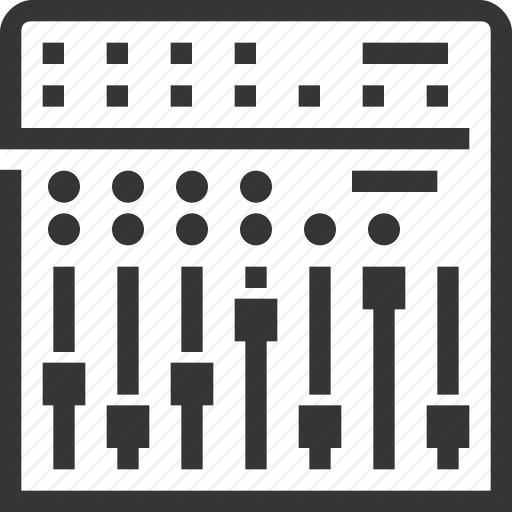 Audio, Dub, Mixer, Mixing, Music, Production, Sound Icon