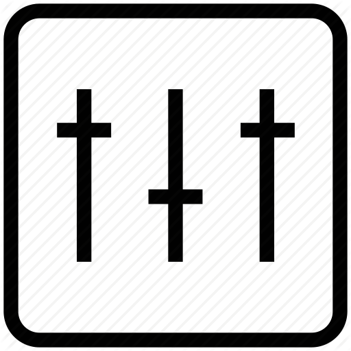 Audio, Equalizer, Mixer, Player, Slider, Sound, Video, Volume Icon