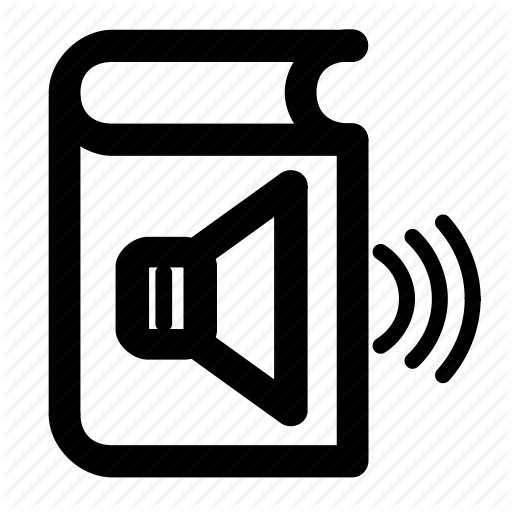 Audio, Audiobook, Book, Education, Listen, Vocal Icon