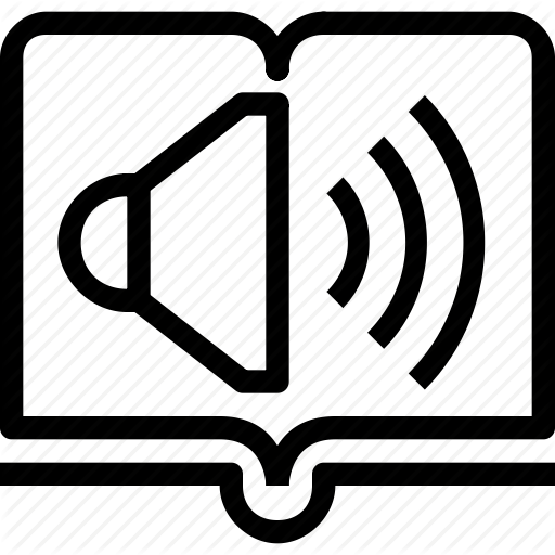 Audio, Audiobook, Book, Education, School, Sound Icon