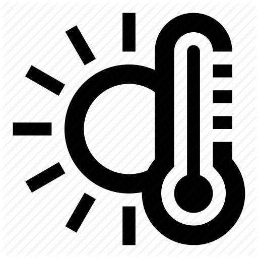 Forecast, High Temperature, Hot, Summer, Sun, Thermometer, Weather