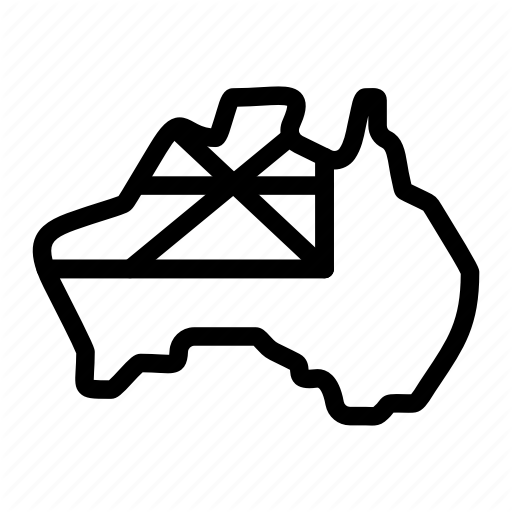 Australia, Australian, Country, Flag, Independence, Map Icon