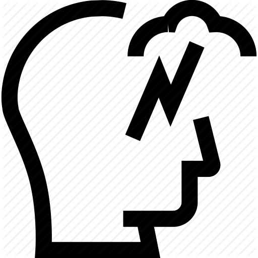 Avatar, Brain Storming, Head, Profile, Silhouette Icon