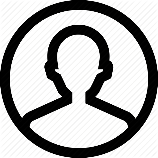 Avatar, Circule, Male, Man, Profile, Silhouette Icon