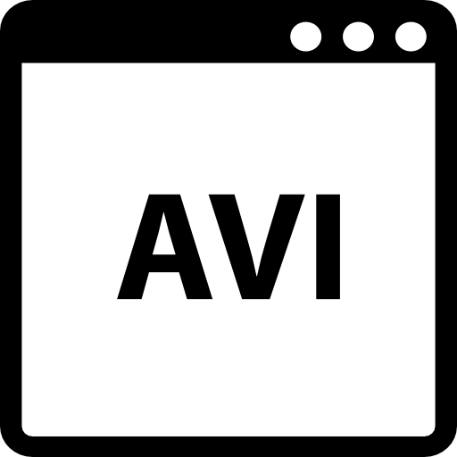 Avi Video Document Symbol