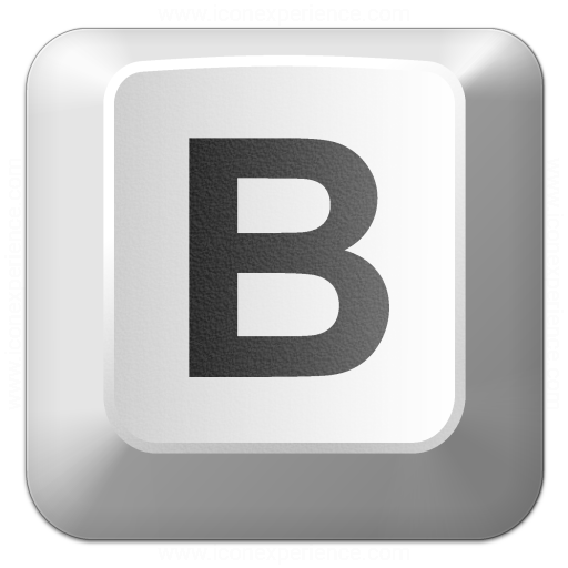 Iconexperience V Collection Keyboard Key B Icon