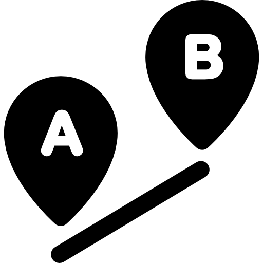 Path A To B Icons Free Download