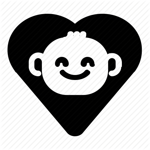 Child, Heart, Love Icon