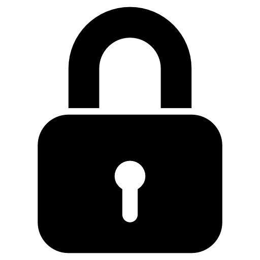 Locked Padlock Free Vector Icons Designed