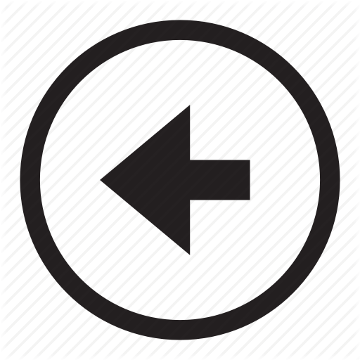 Arrow, Back, Button, Control, Left, Rewind Icon