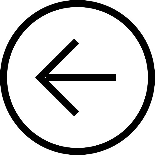 Back Button Circular Left Arrow Symbol