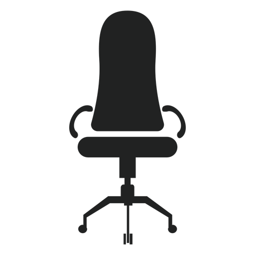Narrow Back Office Chair Icon