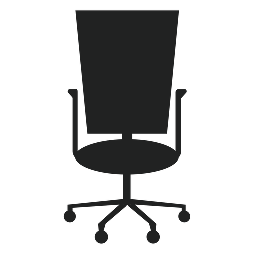 Square Back Office Chair Icon