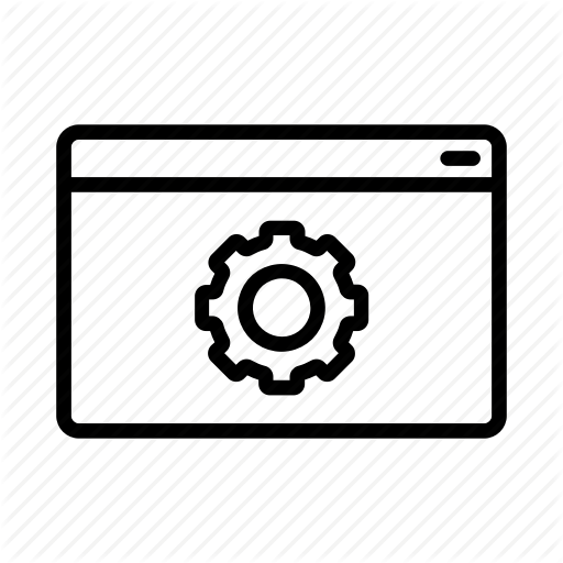 Back Office, Configurations, Development, Seo, Settings, Web Icon